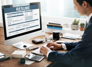 resume application employment form concept 2